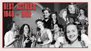 Watching Every Best Actress Winner Part 2 19401950 [upl. by Aliban]