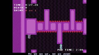 Warp zone time trial Rank V  VVVVVV [upl. by Enneirda346]