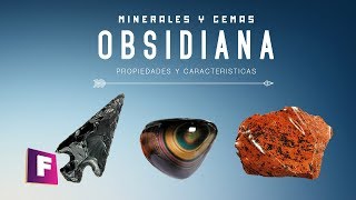 Obsidiana  propiedades  caracteristicas y variedades  foro de minerales [upl. by Hillery]