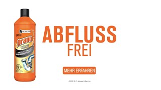 Verstopfter Abfluss Freier Abfluss im Waschbecken  Drano® [upl. by Alayne]