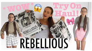 HUGE AUTUMN CLOTHING HAUL  TESTING REBELLIOUS FASHION😍🎀💕 [upl. by Ecidnarb]