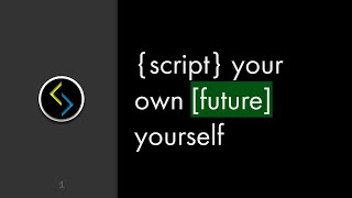 1 Programming — implementing scripts in own life [upl. by Idolla]