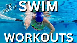 Swim Workouts for Half Ironman Training [upl. by Wong944]