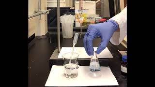 CHEM 201L Water Quality Project Titration Copper in Water [upl. by Gupta]