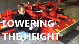 How To Adjust The Heights On A Trimax Mower [upl. by Perl148]