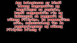 Balagtasan Filipino 8 [upl. by Fern]