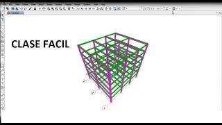 Clase de SAP2000 – edificio de 6 pisos y exportar a Excel 2018 [upl. by Nwahsan]