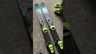 My set up Volkl Revolt Tyrolia attack bindings skiutah skiing winter volkl winter utah [upl. by Malorie]