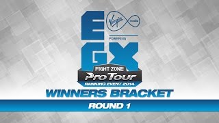 EGX London 2014  Capcom Pro Tour  Top 32  WINNERS BRACKET  Round 1 [upl. by Jenne550]