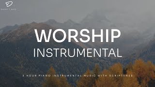 Worship Instrumental Prayer amp Meditation Music  Christian Piano With Scriptures [upl. by Notle]