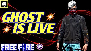 Adare sanda ma mage sitha  Gaming Ghost Live  Freefire  241102 [upl. by Lamoureux]