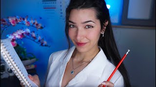 ASMR Full Cranial Nerve Exam For Your Relaxation 🌙 [upl. by Kirre14]