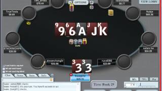 Розыгрыш слабых пар в покере Poker Bites выпуск 4 [upl. by Siana183]