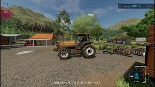 FS22 vamos colocar Pedra na maquina de fazer calcário na Fazenda na Nossa série o fazendeiro ep9 [upl. by Airebma]