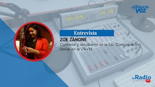 ENTREVISTA A ZOE ZANONE  EL DIARIO CON VOZ [upl. by Nyvets]