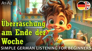 Surprise At The End Of The Week  START LEARNING German with Short Story [upl. by Daahsar]