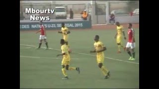 EGYPTE 0 VS MALI 1 CAN U23 LE 5 DECEMBRE 2015 A MBOUR [upl. by Codie133]