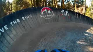 Bikepark Samerberg 2018  Abfahrt eines Anfängers  Ganze Strecke  Fully Rigid MTB [upl. by Atinel]