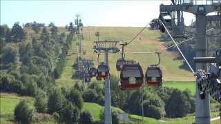 Ettelsberg Seilbahn und Hochheideturm in Willingen Upland  Sauerland  Germany  2013 [upl. by Bennie202]