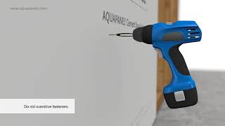 Installation and Finishing of Knauf AQUAPANEL® Cement Board Indoor for DIY UK amp Ireland [upl. by Uehttam320]