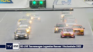 MOTOR TV22 RELIVE Tourenwagen Legenden Rennen 1 Hockenheim 01 Oktober 2022  ADAC Racing Weekend [upl. by Ivonne832]