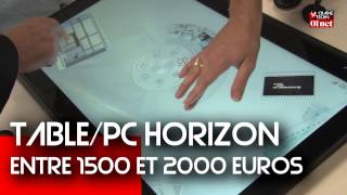 Lenovo quotHorizonquot  le PC qui se transforme en table tactile [upl. by Banna]