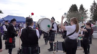 Pibroch of Donald Dhu amp Cabar Feidh by Forres amp District Pipe Band at Riverview Country Park in 2022 [upl. by Akciret]