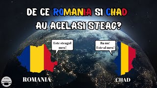 De ce Romania si Chad au Acelasi Steag Al cui este Tricolorul [upl. by Jeroma]