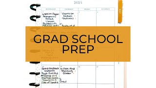 Spring Semester Planner Prep  Horizontal Classic Happy Planner [upl. by Laddie]