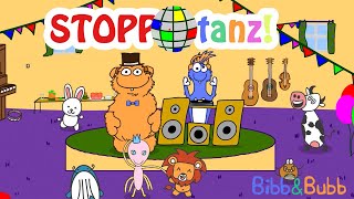 🎶 Kinderlied Party Spiel Stopptanz  Bibb amp Bubb  Kindergeburtstag  Kinderspiel [upl. by Ulphiah]