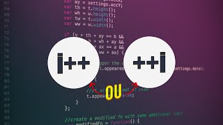 postincrémentation et preincrémentation  La difference i ou i [upl. by Rubinstein]