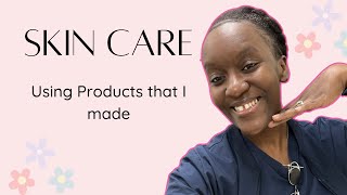 My simple Skin Care Routine  Handmade Skin Care Products [upl. by Anehsuc]