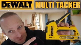 DeWalt Multi Tacker and 5in1 Staple Gun [upl. by Ruttger865]