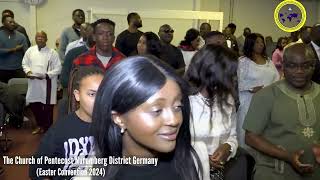 The Church of pentecost Nuremberg Germany Easter Convention 2024 [upl. by Nikral]