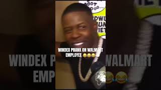 DRINKING WINDEX PRANK ON WALMART EMPLOYEE😂😂😂🔥🔥 [upl. by Sommers]