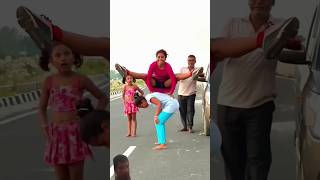 bollywood hindisong dance funny music love flexibility milisarkar yogapractice song [upl. by Iadrahc]