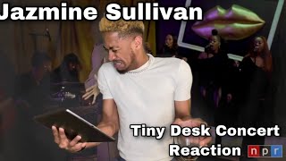 JAZMINE SULLIVAN TINY DESK HOME CONCERT REACTION [upl. by Thomasina]