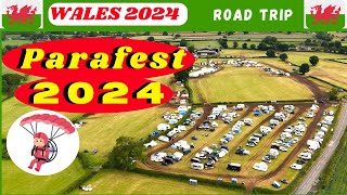 Parafest 2024  Part Of My Wales 2024 Camper Van Road Trip  Self Build Camper Van  UK [upl. by Ellenar]