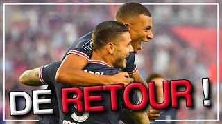 PSG  Mbappé Icardi Marquinhos et Nuno Mendes présents contre Clermont  🔴🔵 [upl. by Sherard727]