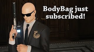 For Every New Subscriber I Kill A Person in Hitman 2 [upl. by Wamsley]