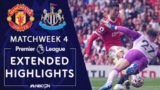 Manchester United v Newcastle United  PREMIER LEAGUE HIGHLIGHTS  9112021  NBC Sports [upl. by Ramunni411]