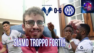 🔥 TROPPO FORTI‼️CORREA TORNA AL GOL TICUS MOSTRUOSOCHE GOL HA FATTO BISSECK😍 VeronaInter 05 [upl. by Yentterb]