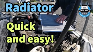 20062010 Toyota Camry Radiator Replacement [upl. by Alleacim]