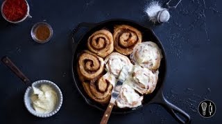 Eggless Carrot Cake Cinnamon Rolls  Easter Special  EgglessDesserts  Couple of Bakers [upl. by Mosier]