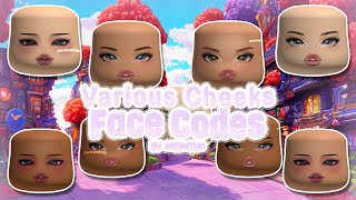 Berry Avenue Face Codes  New Cheeks Variant Vstar 2 Skintones ❣️💗  roblox Bloxburg brookhaven [upl. by Yaner]