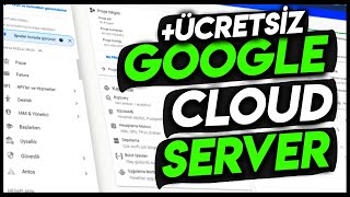 GOOGLE CLOUD SANAL SERVER SUNUCU AÇMA ÜCRETSİZ  VDSVPS [upl. by Marquet]