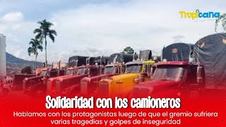 Camioneros sufren por la inseguridad en el país [upl. by Einhorn]