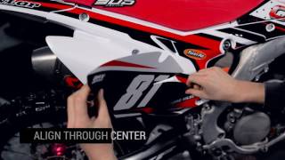 How to Easy Install Dirt Bike Graphics By OMXGRAPHICS [upl. by Yeniar]