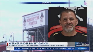 Former Poteau High School head football coach under investigation by Oklahoma State Board of Educati [upl. by Ritch]