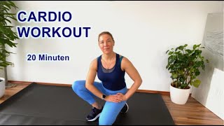 CARDIO WORKOUT All Standing  Für Anfänger geeignet [upl. by Goddart]